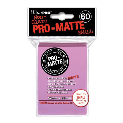 ULTRA PRO NON GLARE PRO-MATTE PINK SMALL